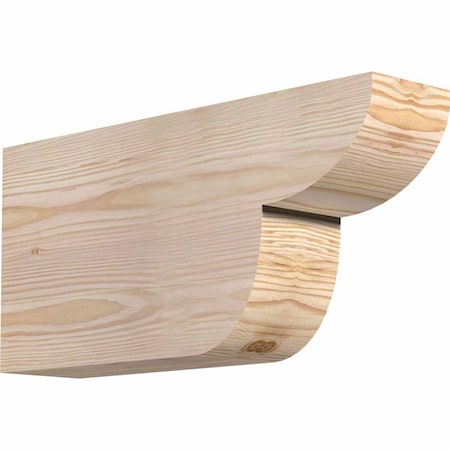 Ekena Millwork Crestline Smooth Rafter Tail, Douglas Fir, 3 1/2"W x 8"H x 16"L RFT04X08X16CRE00SDF